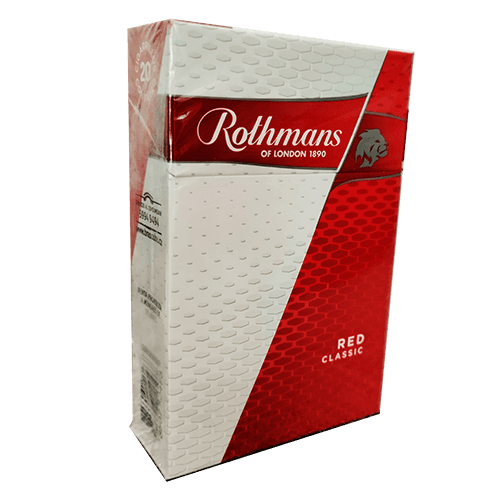 Cigarros Rothman Rojo Clásico 10 Cajetillas