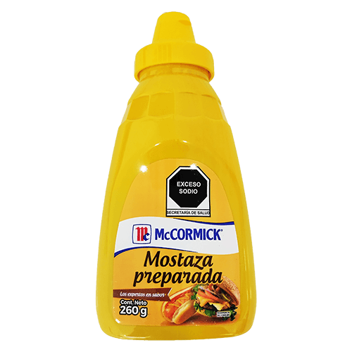 Mostaza Preparada "McCORMIK" 260g