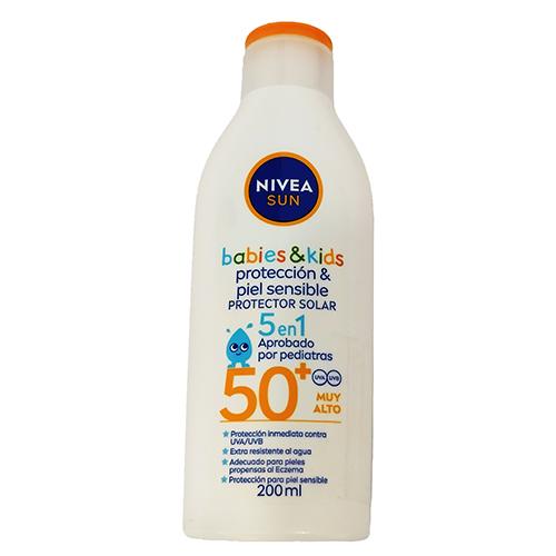 Protector Solar Babies&Kids 50+ "NIVEA SUN" 200 ml