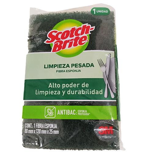 Esponja para Fregar "Scotch-Brite" Antibacterial 1 Unidad