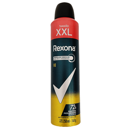 Desodorante Aerosol Antitranspirante XXL "Rexona" 250ml