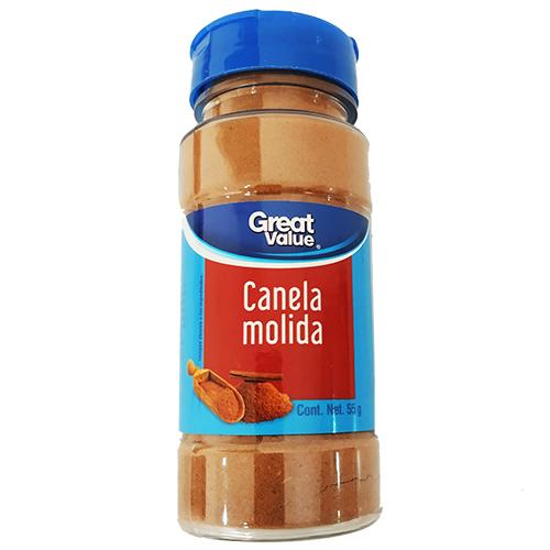 Canela Molida "GREAT VALUE" 55g