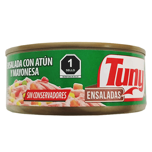 Lata de Ensalada de Atún con Mayonesa "Tuny" 135g