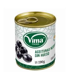 Aceitunas Negras 190 Gr